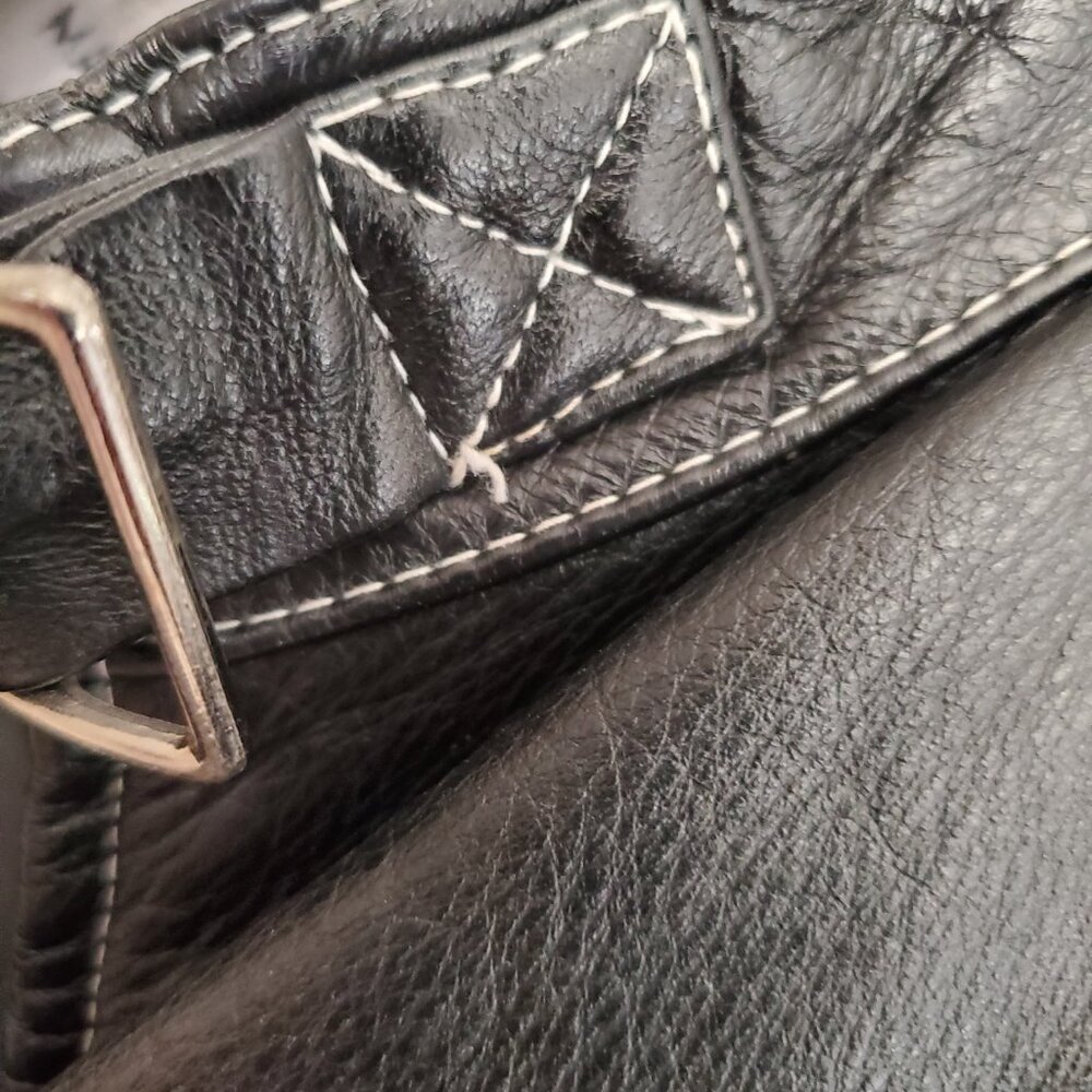 Women’s Vintage Wilsons Leather Cropped Moto Jacket Size M - Picture 9 of 9